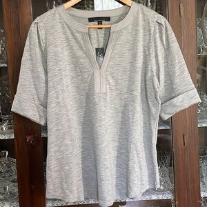 WHBM: Pleated Sleeve Tee